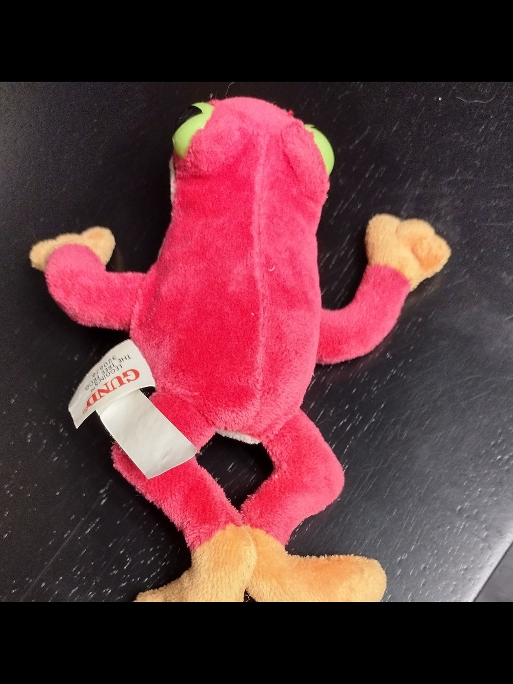 3/$21 GUND Red and Orange Plush The tree Frog Toy